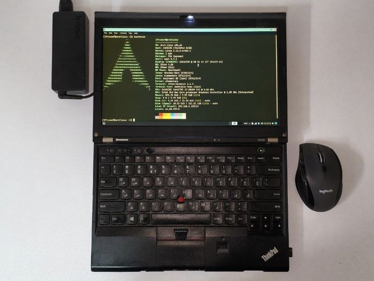 Setting Up Arch on an Old ThinkPad